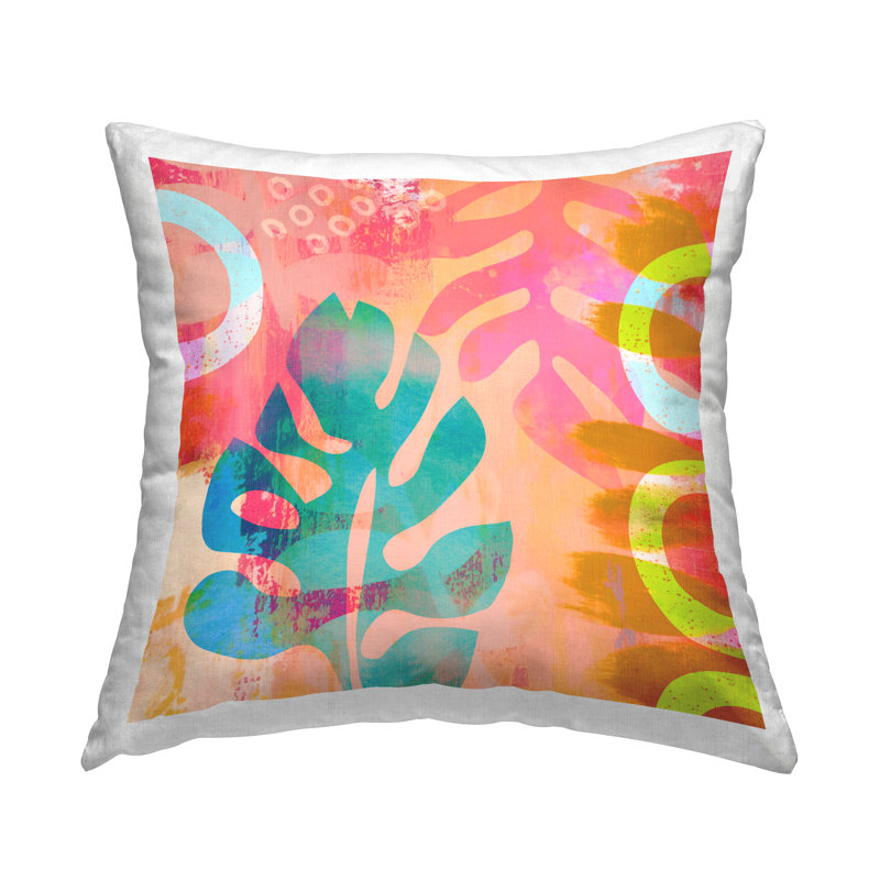 Floral Throw Pillow