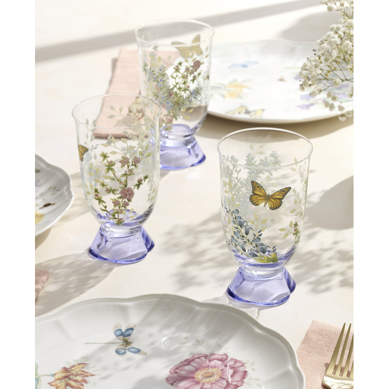 Ensemble de 4 gobelets Lenox Butterfly Meadow Herbs