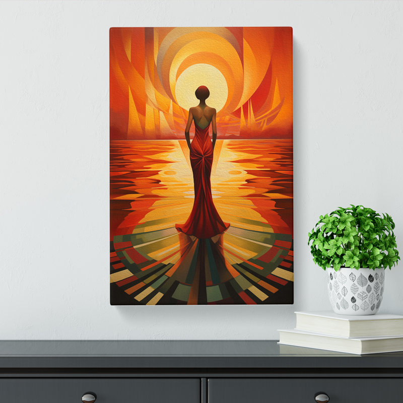 Sunset - Print, 76cm H x 50cm W x 3cm D
