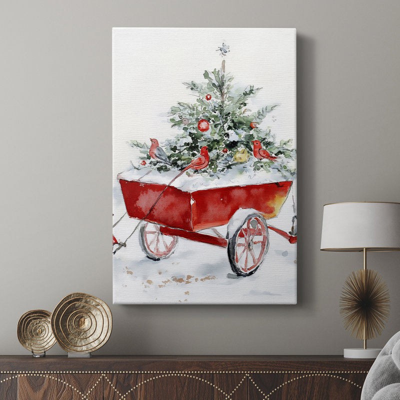 Art des Fêtes de Noël Cxxxv - galerie sur mesure, H 18 po x l 12 po