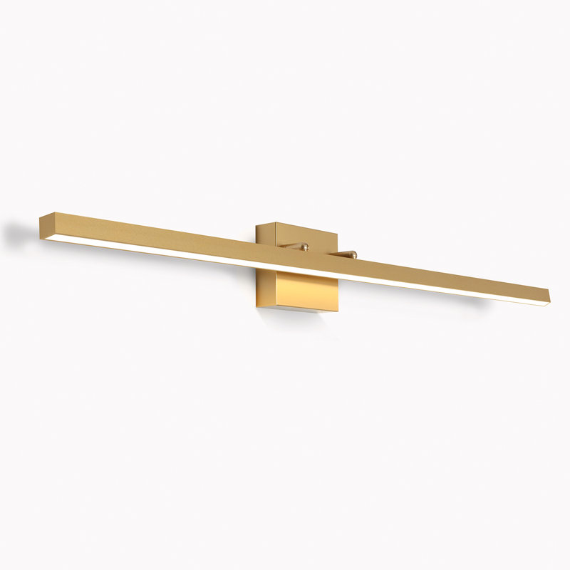 Abud Dimmable LED Vanity Light 31.8 Inches, Gold