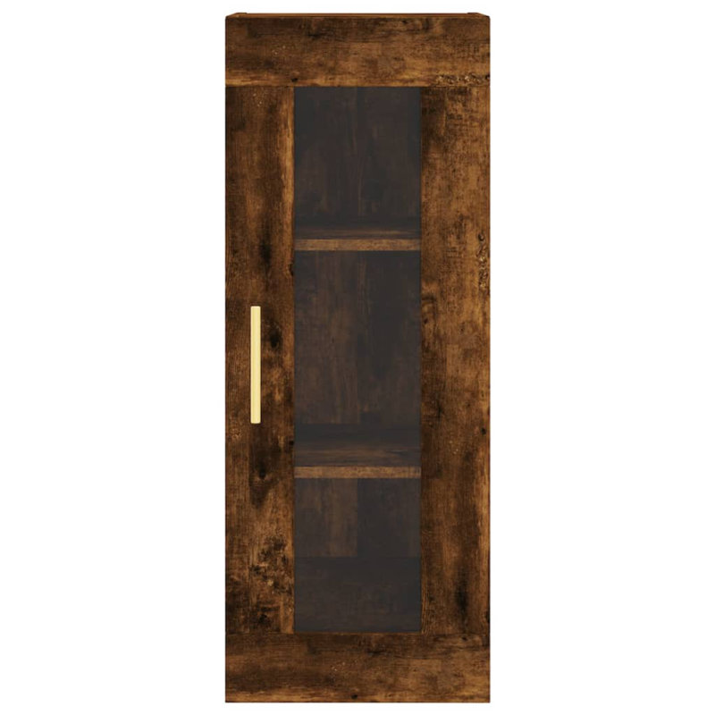 Merin Bathroom Cabinet, Smoked Oak