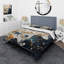Ensemble de housse de couette en microfibre / polyester à encre liquide Spiralscape III-1187075627