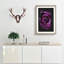 Striking Purple Rose - Picture Frame Painting Print-56742741-56742740