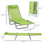 Outdoor  Folding Chaise Lounge Chair Set of 2