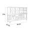 Buffet 59,1 po Elleigh