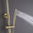 Complete Shower System with Rough-in Valve Rain Shower Heads