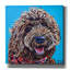 «Doodle On Blue» par Carolee Vitaletti, art mural sur toile-1509584669