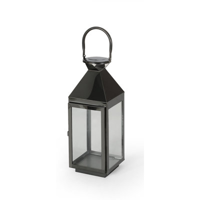 Chamness 15.5'' H Stainless Steel Tabletop Lantern
