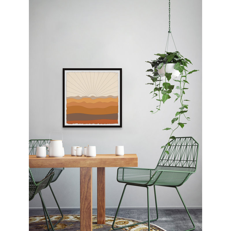 «Enchanting Sun Rays», reproduction encadrée, H 12 po x l 12 po