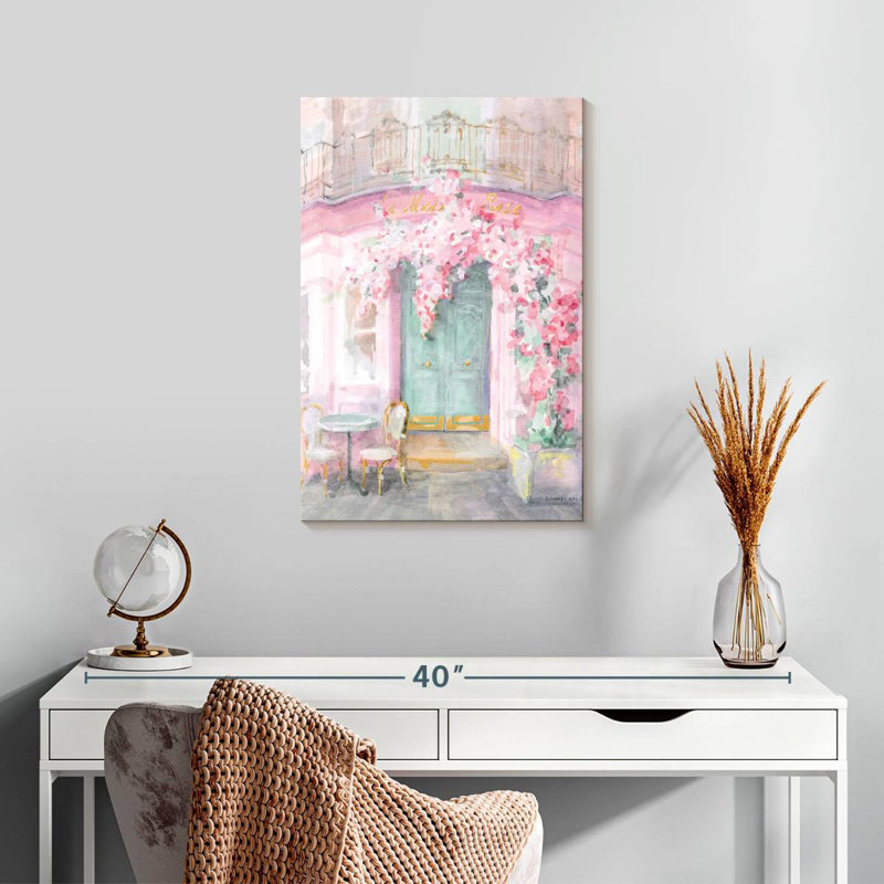 Pastel Paris IV, H 24 po x l 16 po