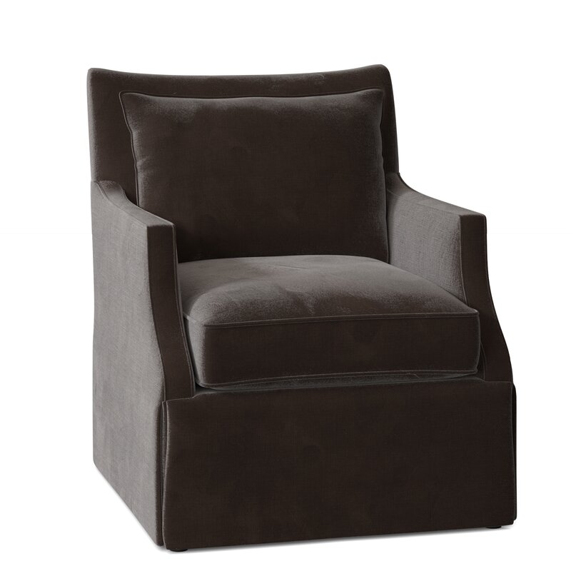 Fairfield Chair Holly Upholstered Swivel Armchair & Reviews | Wayfair