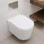 DeerValley 1.5L LPF Round Chair Height Wall Mount Wall Hung Toilets (Seat Included)