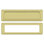 Brass Mail Slot