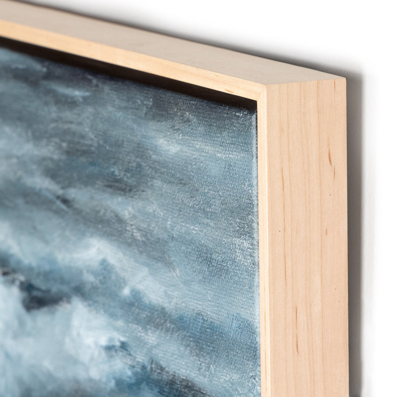 Open Seas Print by Shaina Page, 24" H x 24" W x 0.8" D