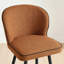 Ansel Breakfast Bar Stool - Luxury Fabric Upholstered Sleek Modern Design-459338377