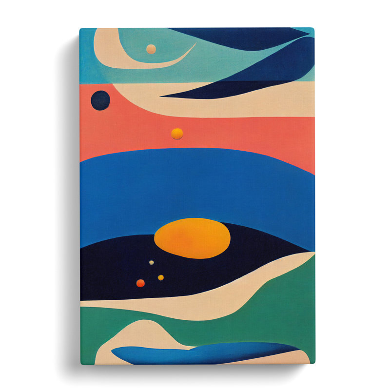 Ocean Abstract Vol.2 - Wrapped Canvas, 76cm H x 50cm W x 3cm D