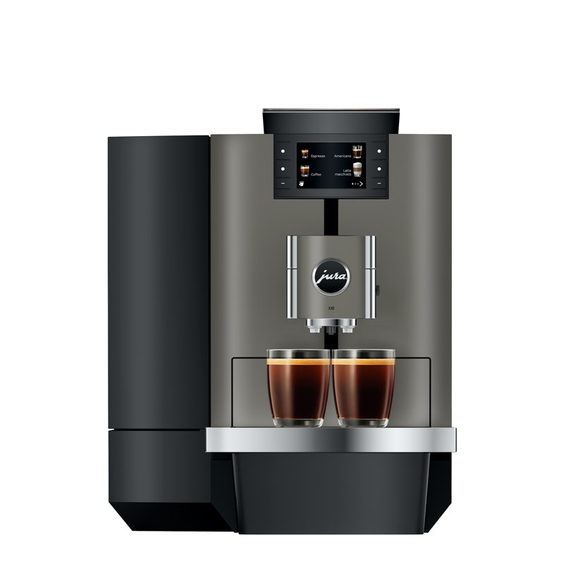 JURA X10 Dark Inox Espresso Machines