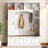 4-in-1 Elegant Hall Tree with Golden Hooks and Adjustable Shelves (White)-1816274042