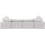 Canapé modulaire réversible en velours Hrannar-87141499