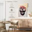 Crâne floral rose Kerner-108529519