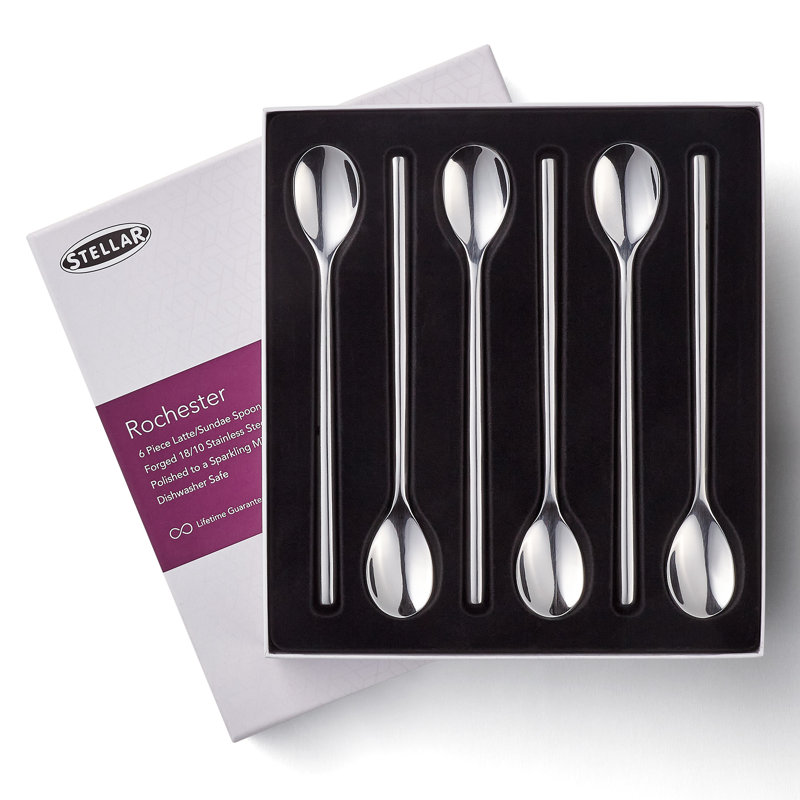 Rochester BL46 6 Piece 18/10 Stainless Steel Cutlery Set, Service for 6
