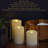 Unscented Flameless Candle with Wax Holder