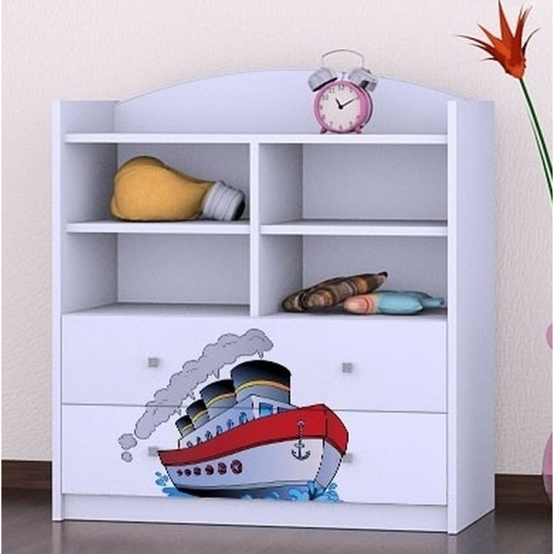 Gia 86Cm Cube Unit, White