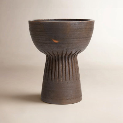 Timo Bowl Fire - Brown/Black Terracotta