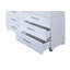 Commode double 8 tiroirs avec glissières en métal-1666826290