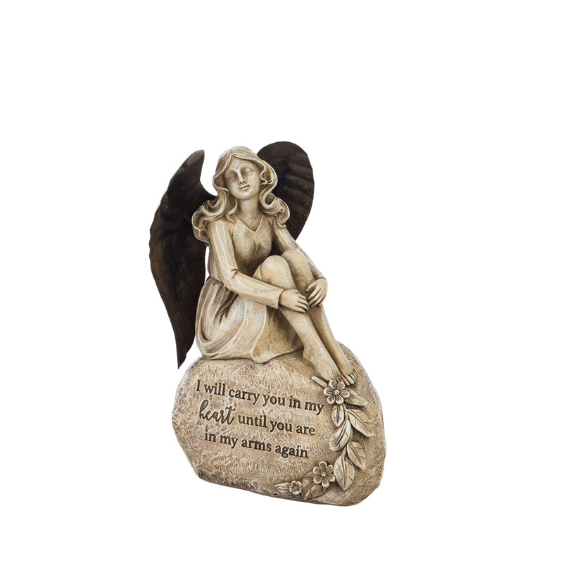 Statue de jardin en souvenir ange Arrigo