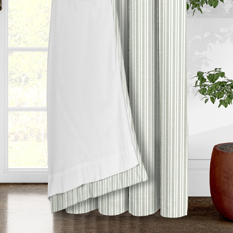 Pacific Stripe, 50" W x 132" L, Sweet Grass