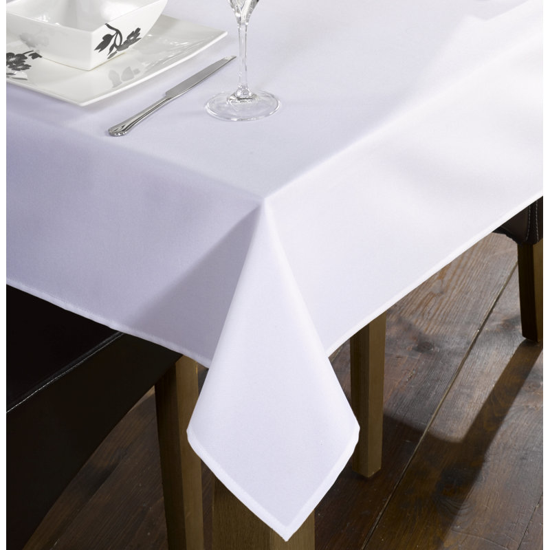 Horsham Tablecloth, White