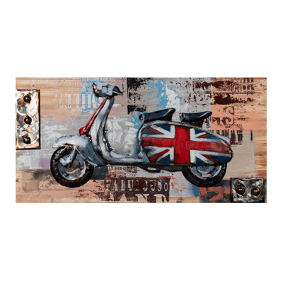 Handmade Industrial Transportation Wall Decor