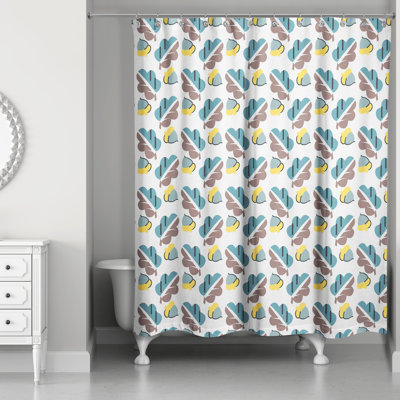 Hanke Floral Shower Curtain