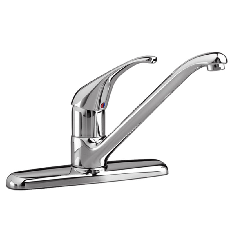 Robinet de cuisine à poignée simple plus avec jet latéral plus Laguna, Chrome poli