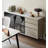 Light Luxury Style Rock Slab & Tulipwood Multi-Functional Sideboard