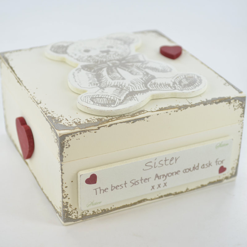 Kylen Handmade Solid Wood Decorative Box