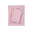 Très grand drap 4 pièces imprimé - 100% microfibre, doux et lisse, infroissable pour une utilisation toute l'année, 1 drap plat, 2 taies d'oreiller et 2 taies d'oreiller, matelas entièrement élastiqués de 16 po, lavable à la machine-121170003