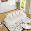 Canapé modulaire courbé moderne modulaire à 3 places minimaliste et élégant-1073186304