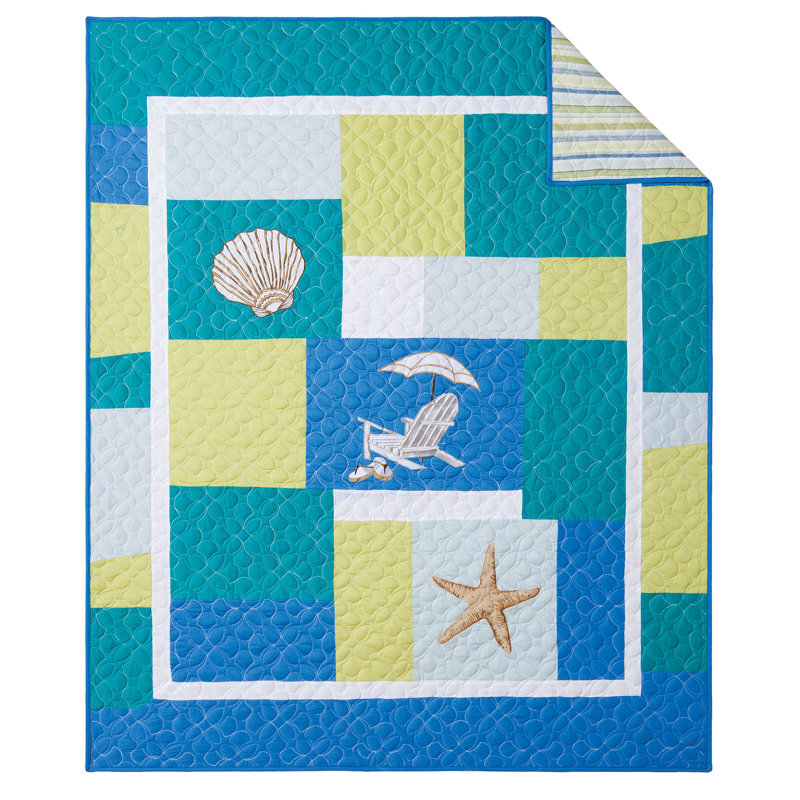 Akini Coastal Cotton Quilt