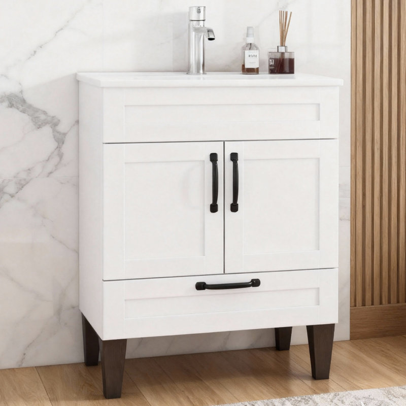 Meuble-lavabo simple 24 po avec lavabo