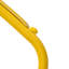 1-Piece Yellow Metal Patio Rocking Chair