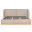 Martynia Boucle King Bed-1803213913-1803213912