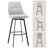Avianah Swivel Upholstered Counter Stool with Metal Frame-104743614