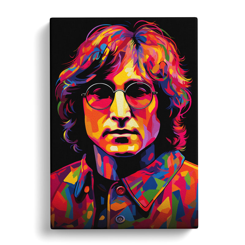 John Lennon Orphism - Wrapped Canvas, 76cm H x 50cm W x 3cm D