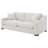 Upholstered Track Arm Sofa with Reversible Cushions