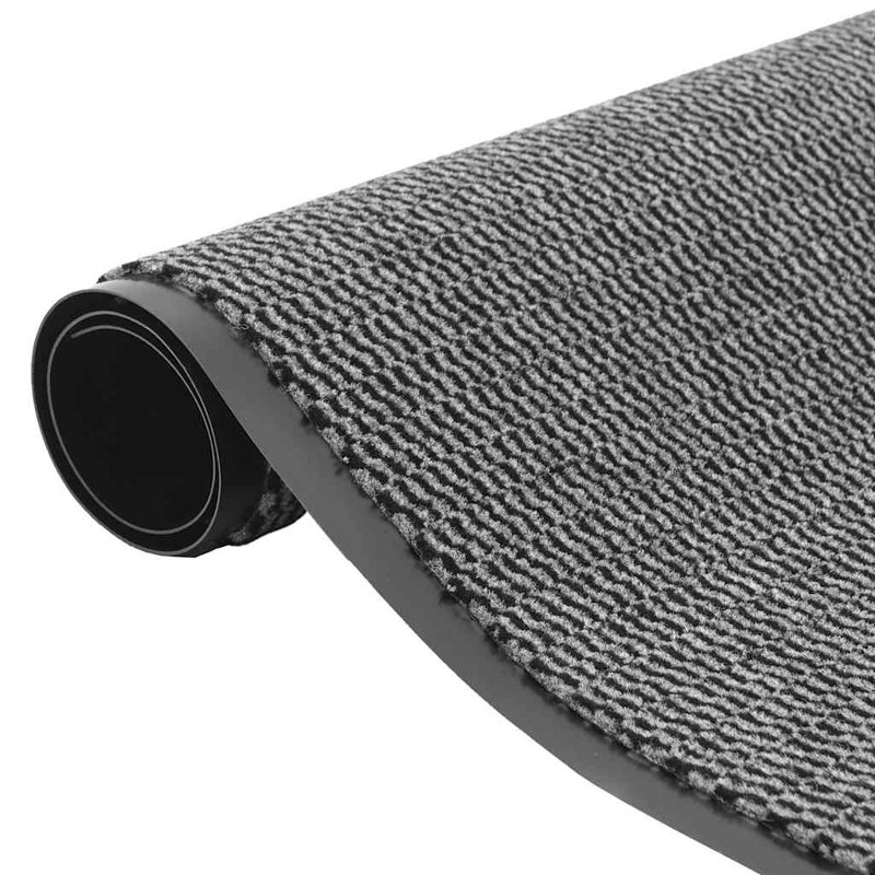 Non-Slip Indoor / Outdoor Door Mat, 80cm W x 120cm L, Anthracite