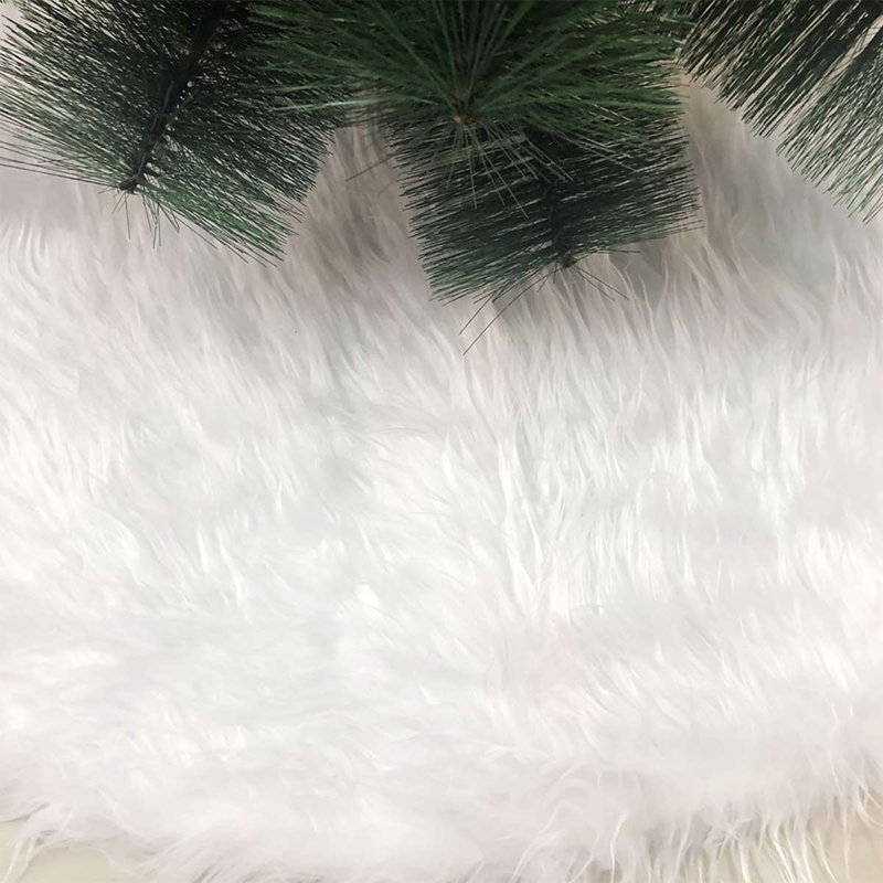 Jupe d'arbre de Noël flocon de neige, L 48 po