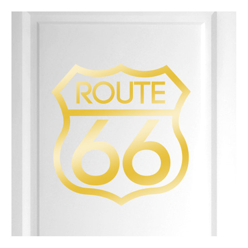Wall Decal, Shiny Gold